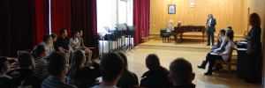 Audycja edukacyjna Instrumenty wokół nas w auli PSM