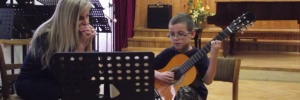 Uczestnictwo w warsztatach gitarowych zorganizowanych przez PSM I stopnia w Jaśle