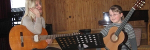 Udział uczniów w regionalnych warsztatach gitarowych