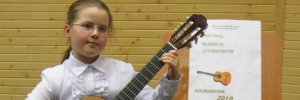 Wyróżnienie Anny Kuźnar V Festiwalu Młodych Gitarzystów w Kolbuszowej