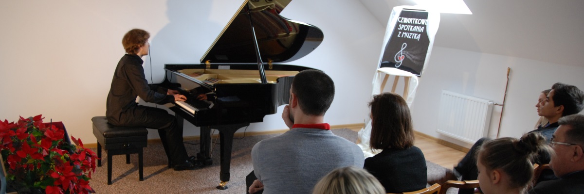 Recital Michała Babiarza podczas „Świątecznego poranku muzycznego”