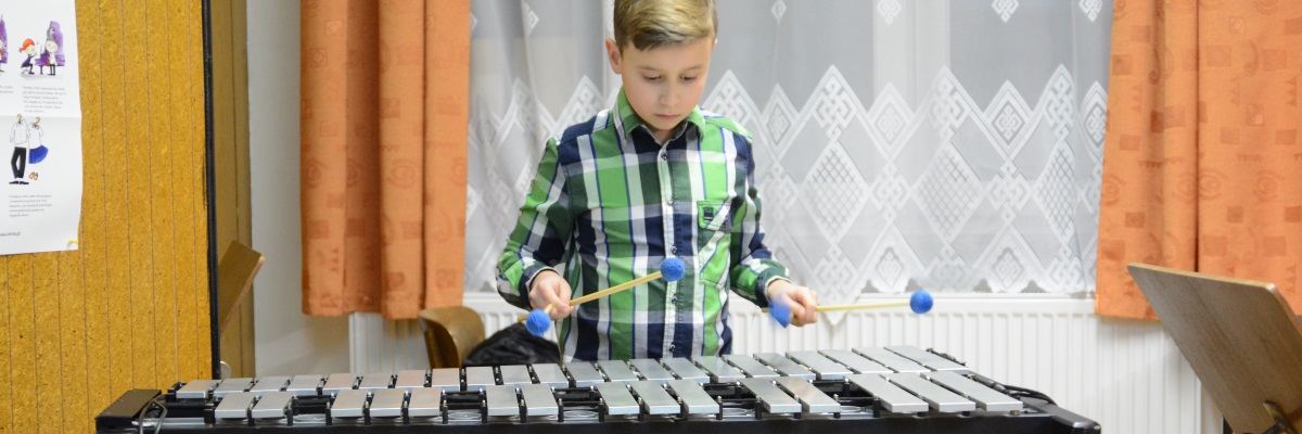 Popis uczniów klasy perkusji