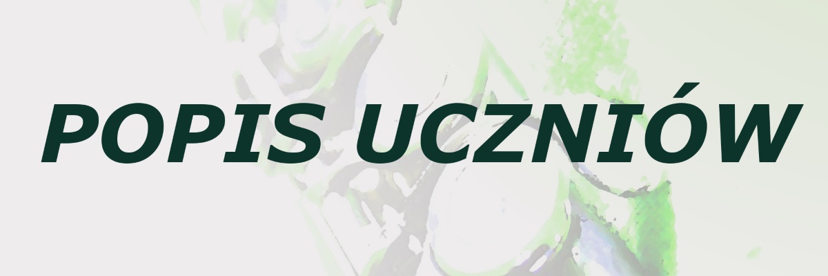 Popis uczniów z klasy fletu - zaproszenie