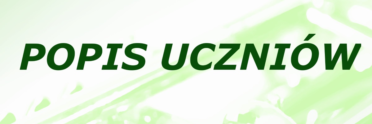 Popis uczniów klas instrumentów dętych - zaproszenie