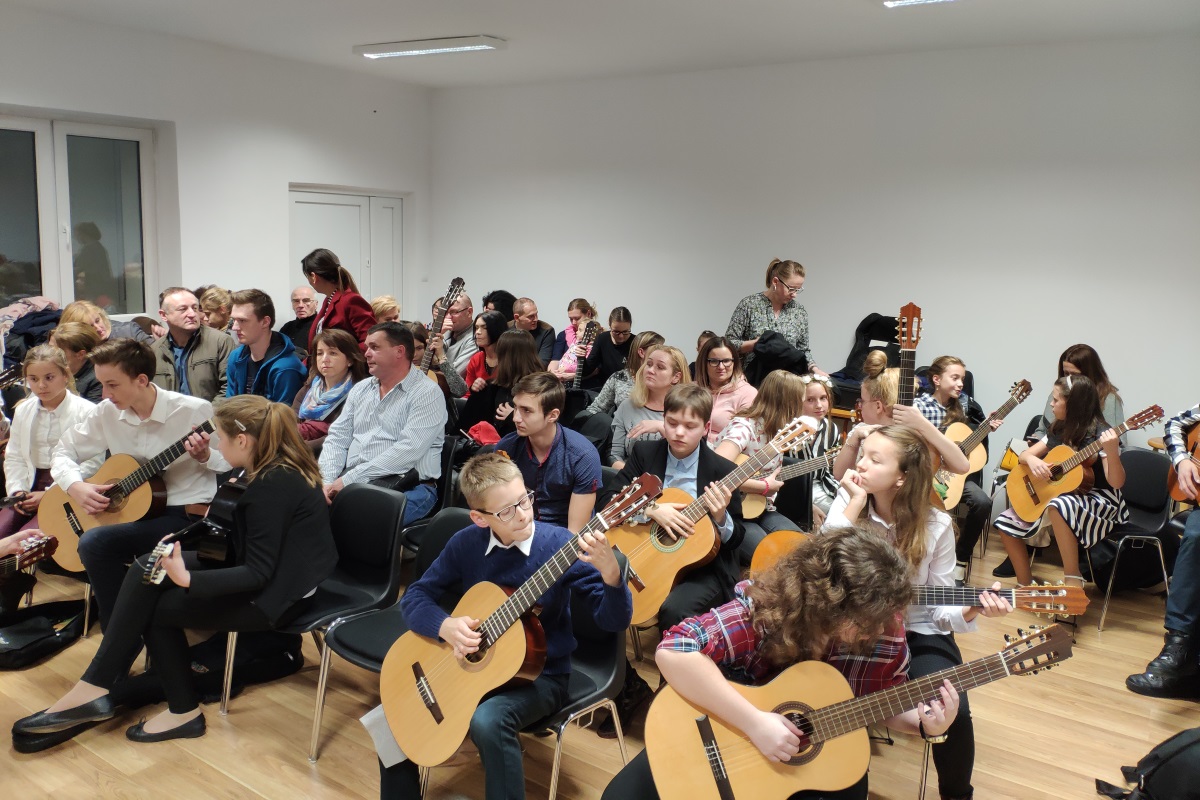 Popis uczniów klasy gitary - 19 listopada 2018