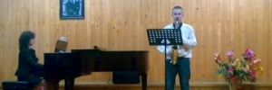 Popis uczniów klasy instrumentów dętych drewnianych oraz smyczkowych