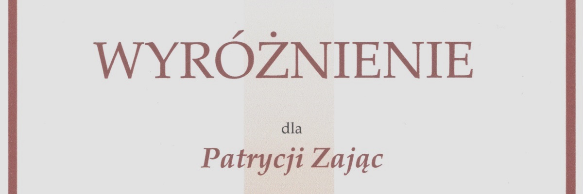 Patrycja Zając wyróżniona w przesłuchaniach CEA