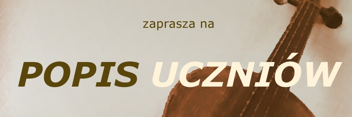 Popis uczniów – zaproszenie