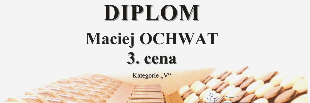 Międzynarodowy i ogólnopolski sukces Macieja Ochwata