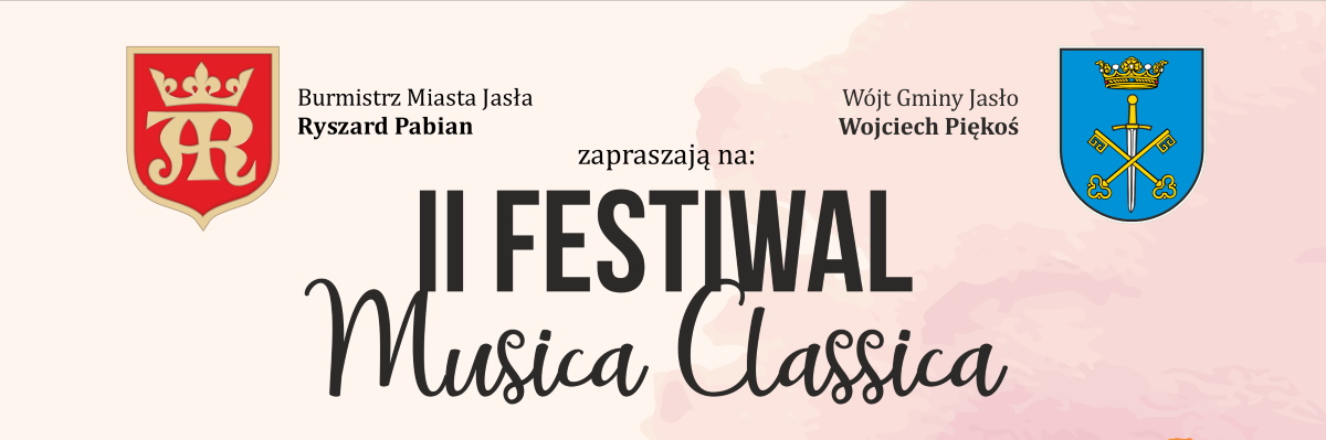 II Festiwal Musica Classica - zaproszenie